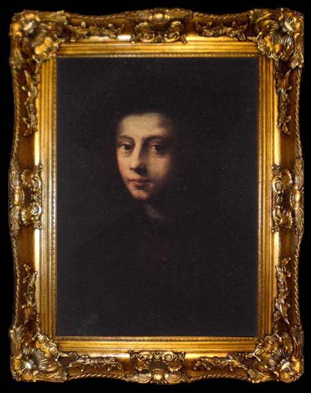 framed  PULIGO, Domenico Portrait of Pietro Carnesecchi, ta009-2